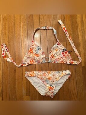 Island Soul Halter Bikini Set (M Top and S Bottom)